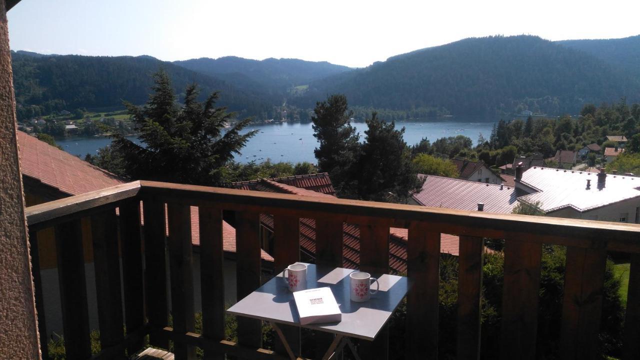 Appartement balcon Vue lac Gérardmer Exterior foto