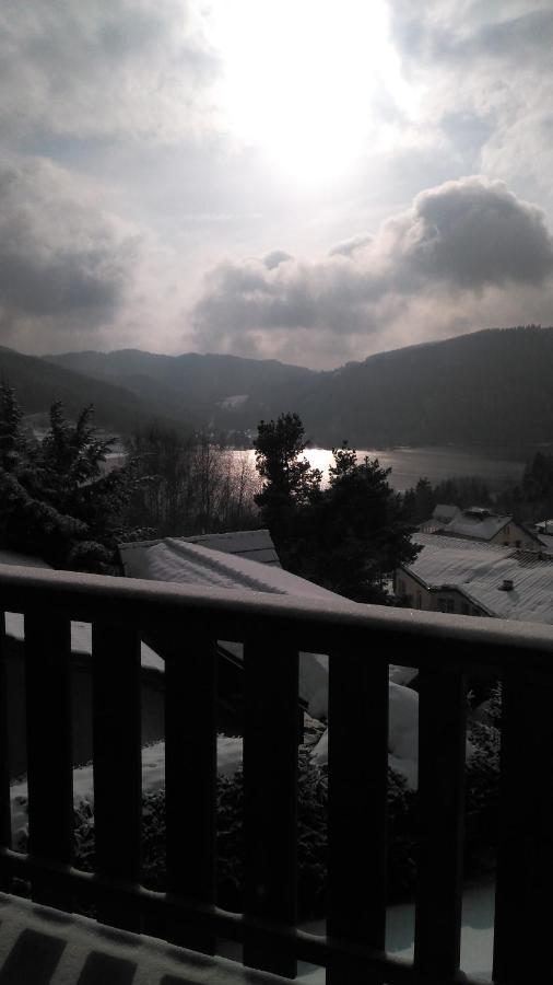 Appartement balcon Vue lac Gérardmer Exterior foto